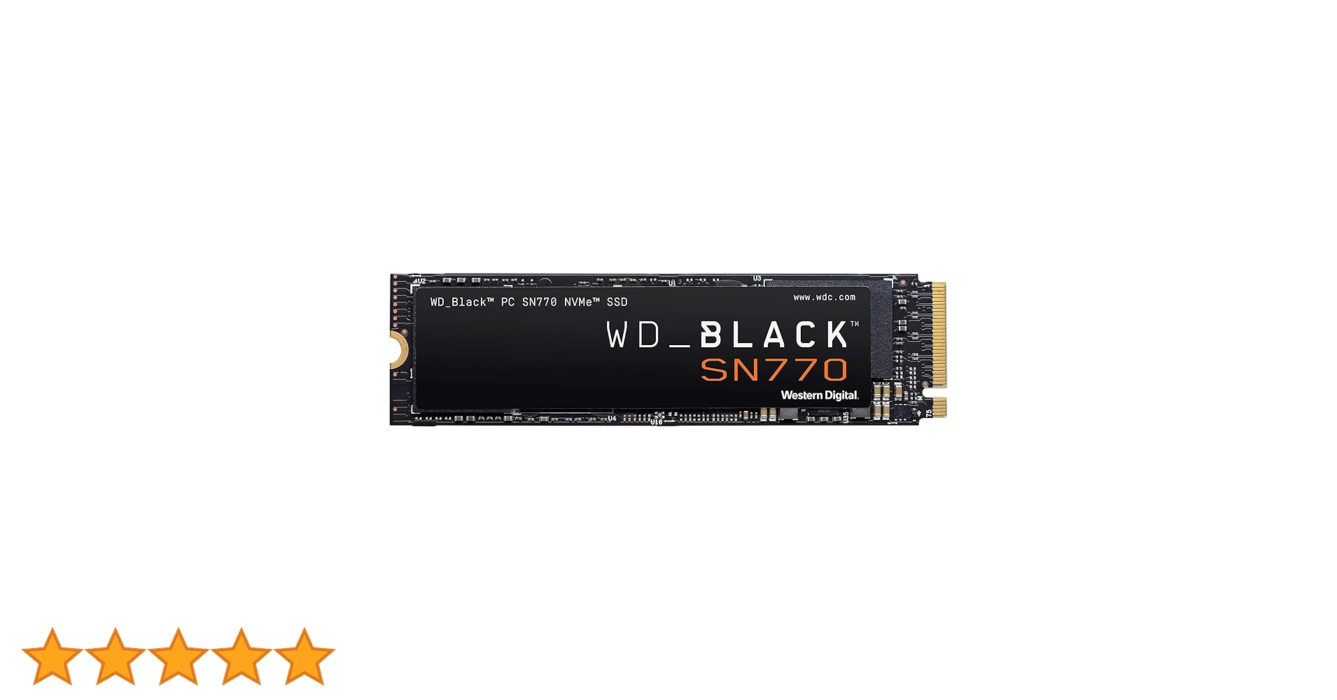 Amazon | WD_BLACK 1TB SN770 NVMe 内蔵ゲーミング SSD ソリッド